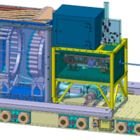 HRNS overview as installed in the ITER equatorial port cell #01